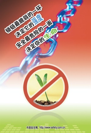 2009年安全生产月系列招贴画(二)